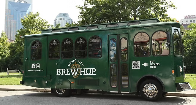 Music City Brew Hop trolley