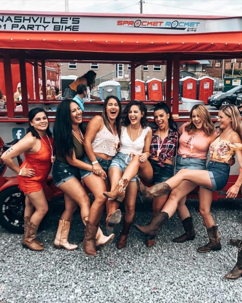 Sprocket Rocket Morning Bachelorette Ride