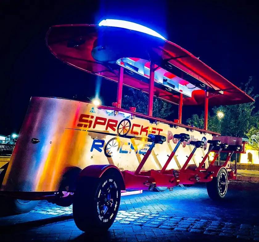 Sprocket Rocket party bike Nashville